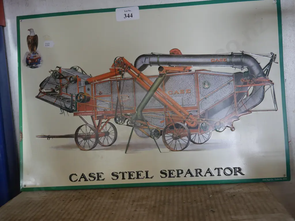 Case tin sign Image 1++