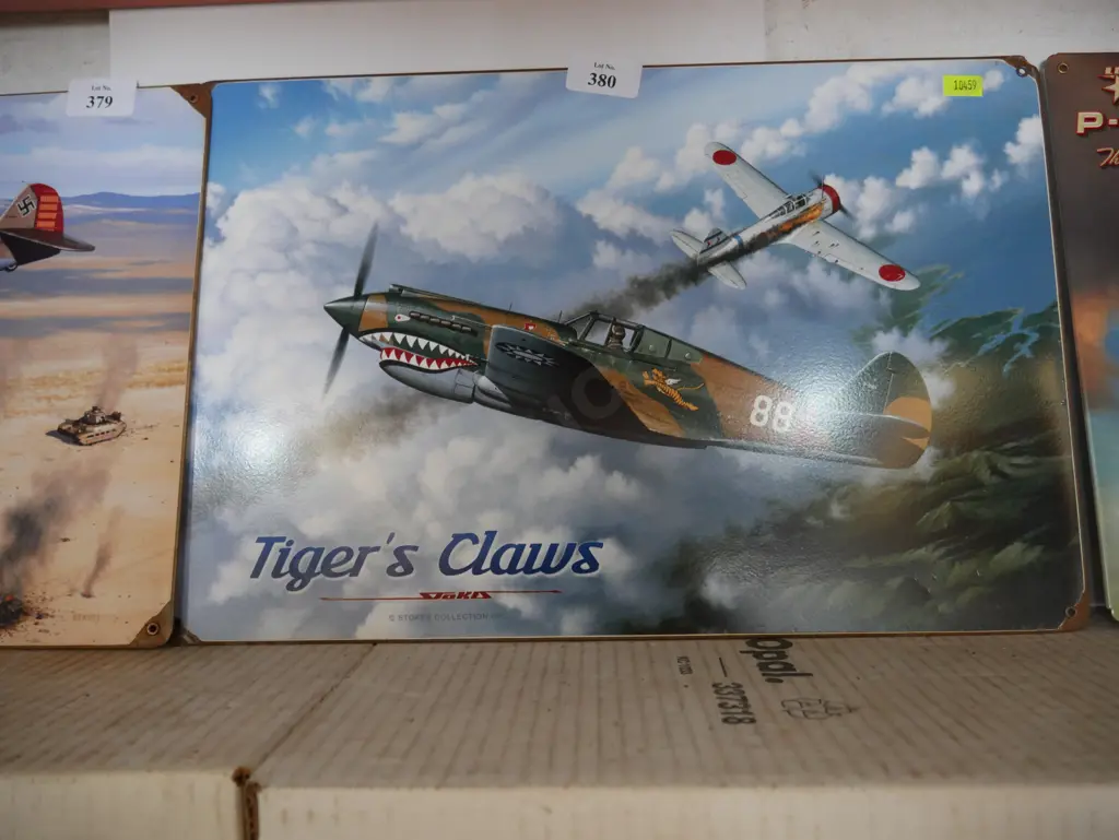 Aeroplane tin sign Image 1++