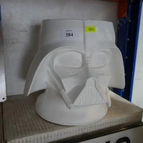 Star wars head plant stand
