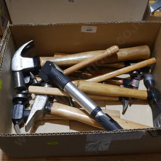 Assorted hammers