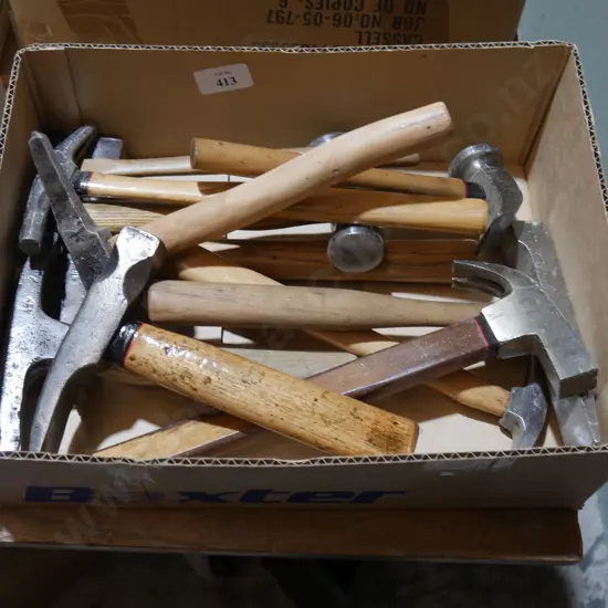 Assorted hammers