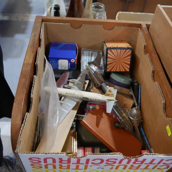 Stamps cards spoons etc