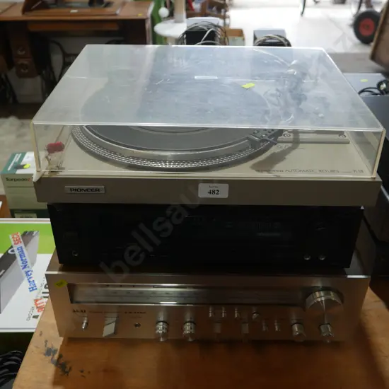 Assorted audio equipment