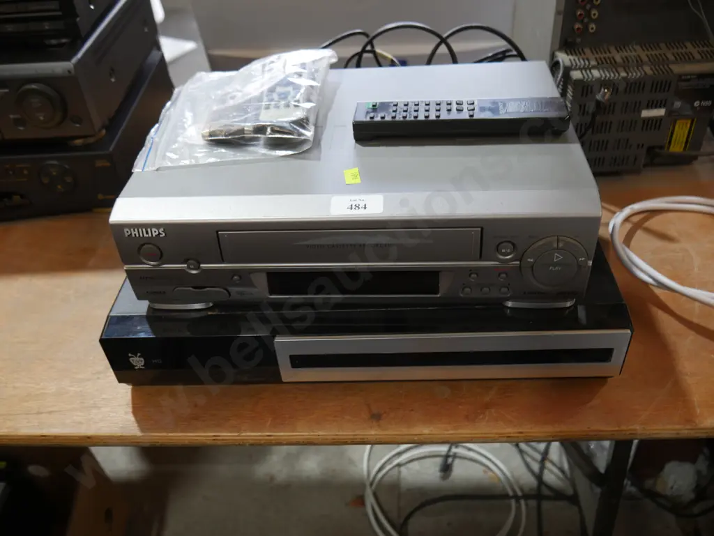 TiVo box and VHS recorder Image 1++