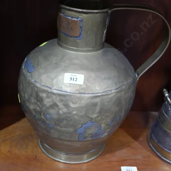 Brass milk jug