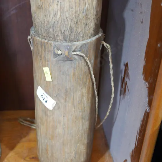 Wooden milk container