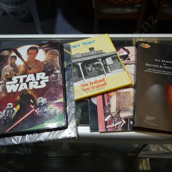 All Black, Star wars and other pins, medals etc