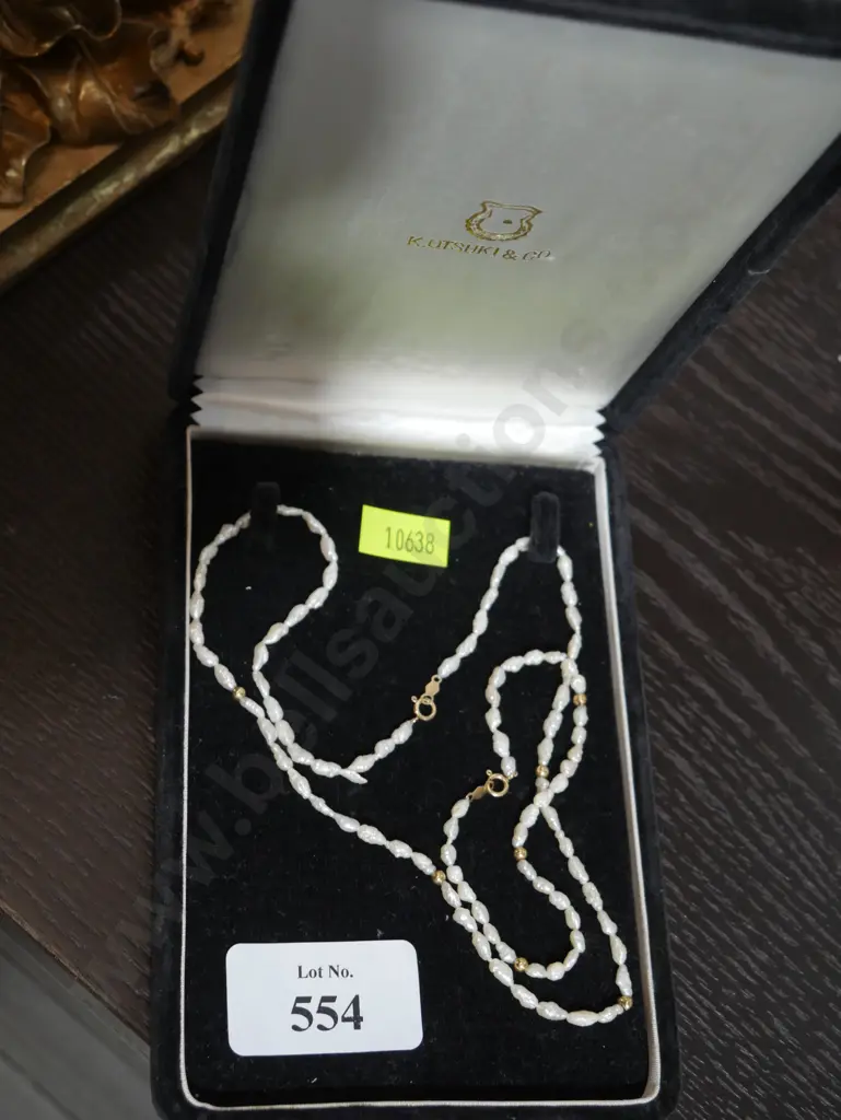 Pearl necklace and bracelet Image 1++