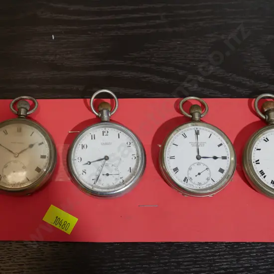 4 pocket watches