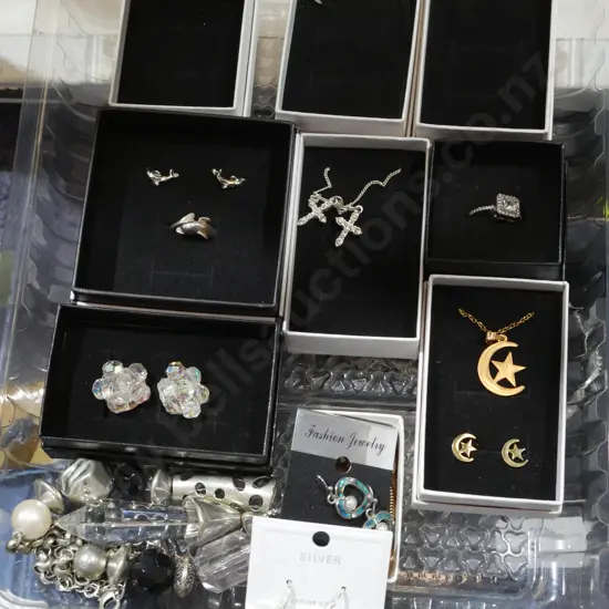 Sterling and costume jewellery