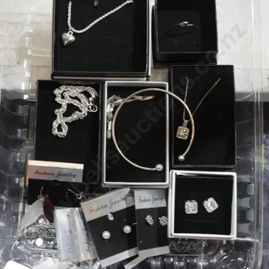 Sterling and costume jewellery