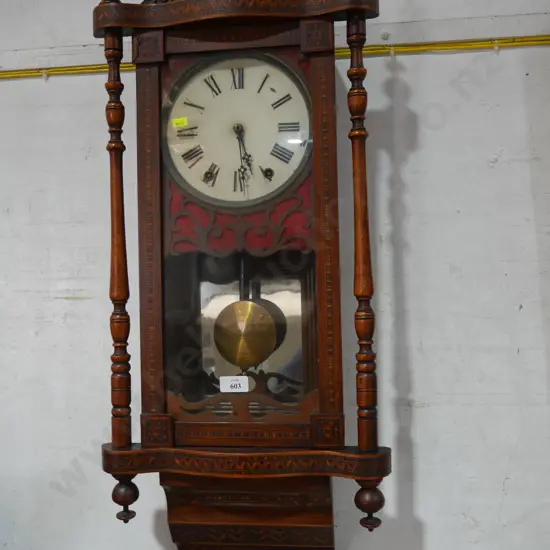 Vintage ornate wall clock
