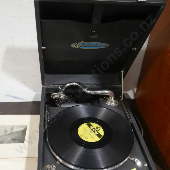 Westminster table top gramophone