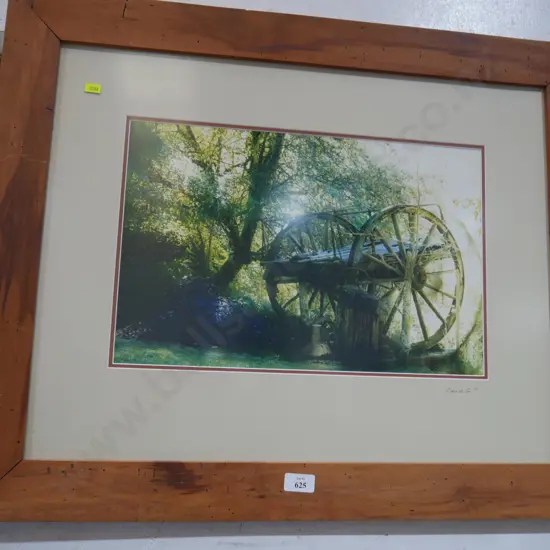 Framed photograph