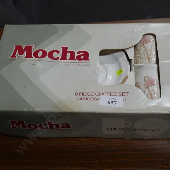 Crown Lynn coffee set