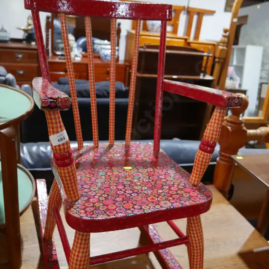 Child's rocking chair