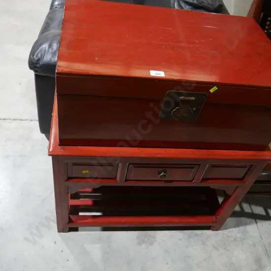 Chinese blanket chest