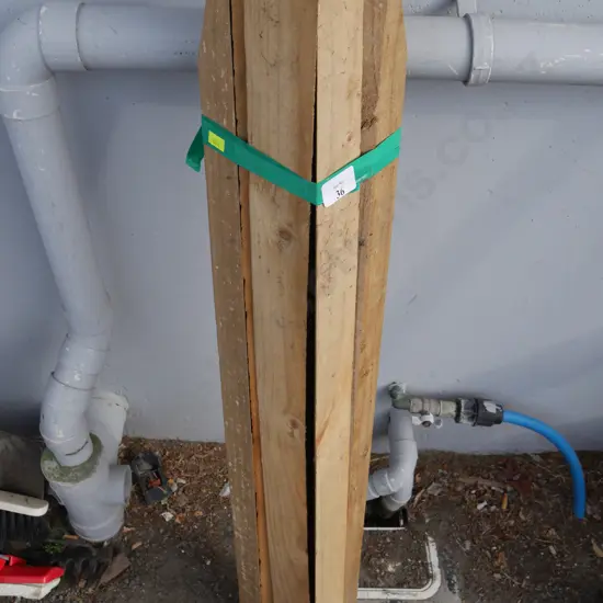 Bundle of wooden slats