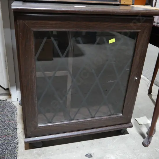Glass front cabinet