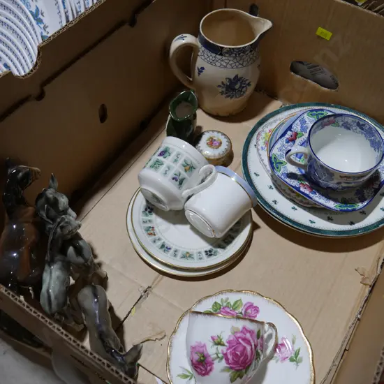 China, horse figurines