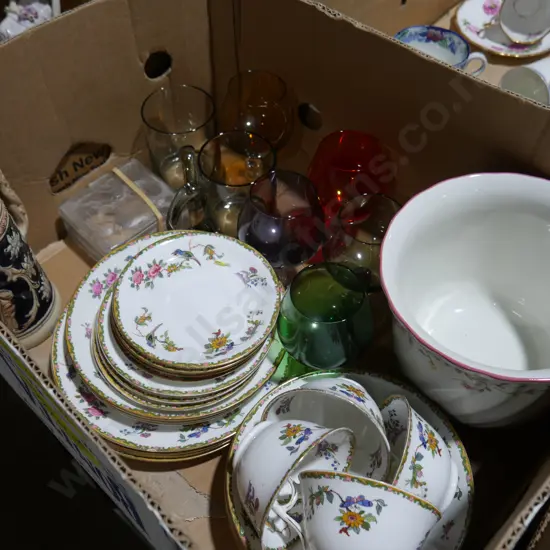 China, glassware etc