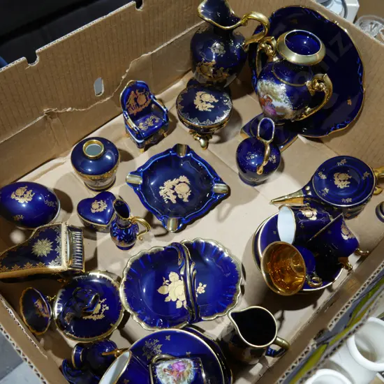 Collection of Limoges etc