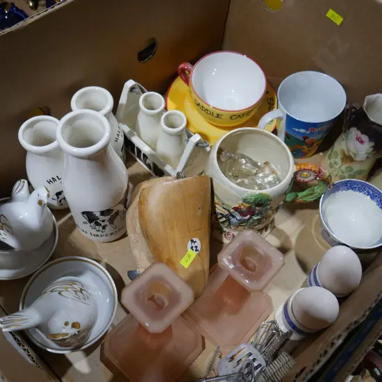 China, glassware etc