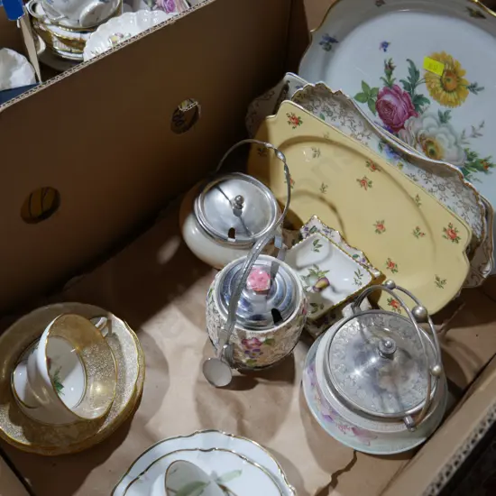 Sugar caddies, trios etc