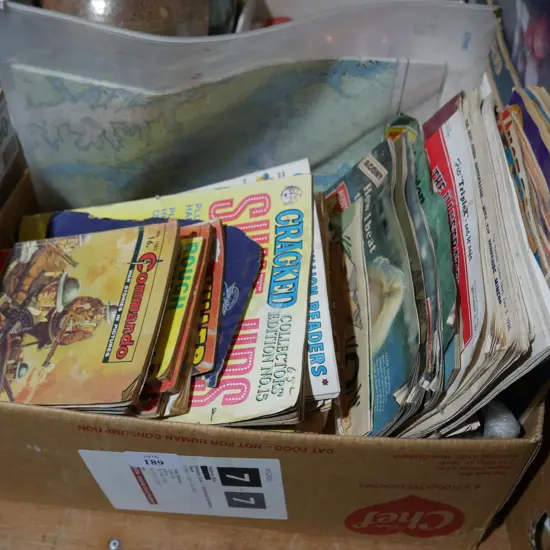 Comics, vintage publications