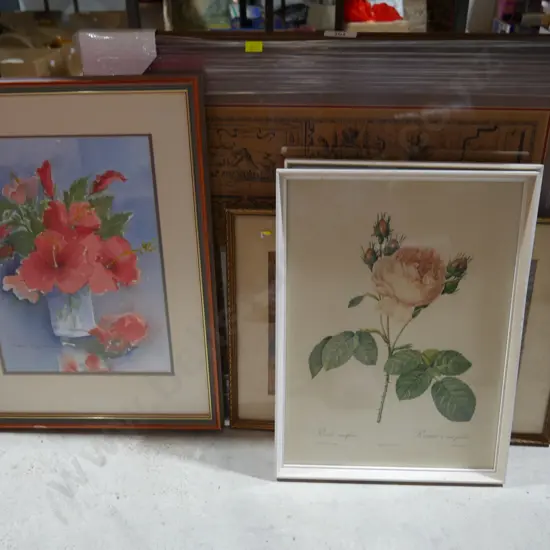 Framed artworks