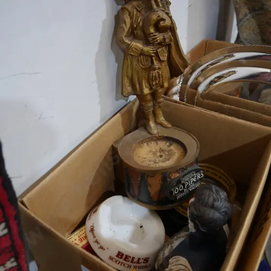 Whisky advertising items