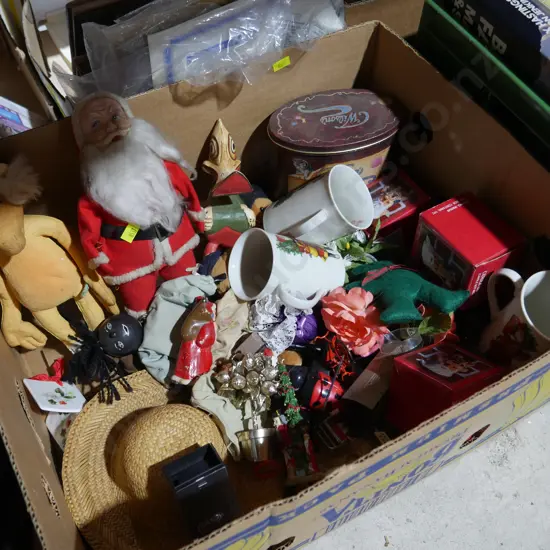 Xmas decorations etc