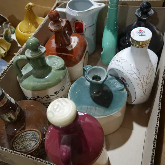 Whisky jugs etc