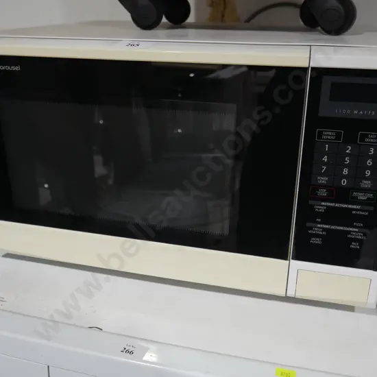 Sharp carousel microwave