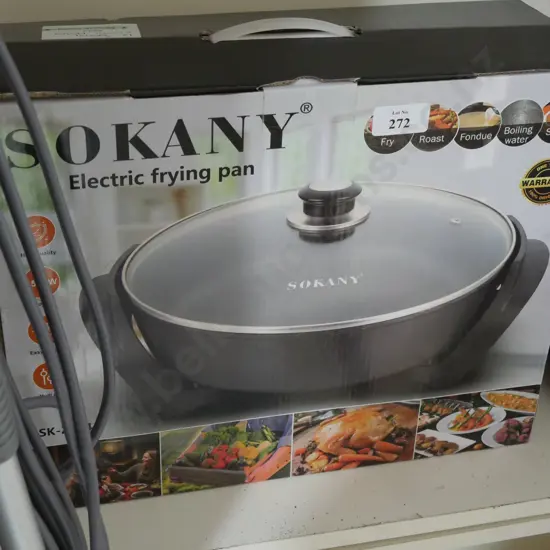 Sokany electric fry pan