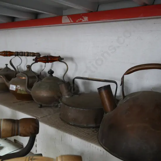 Brass or copper kettles