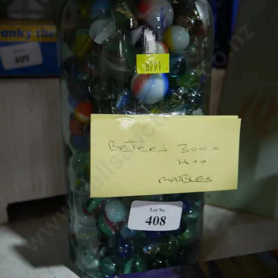 Jar of marbles