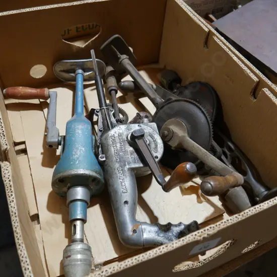 Box of hand drills
