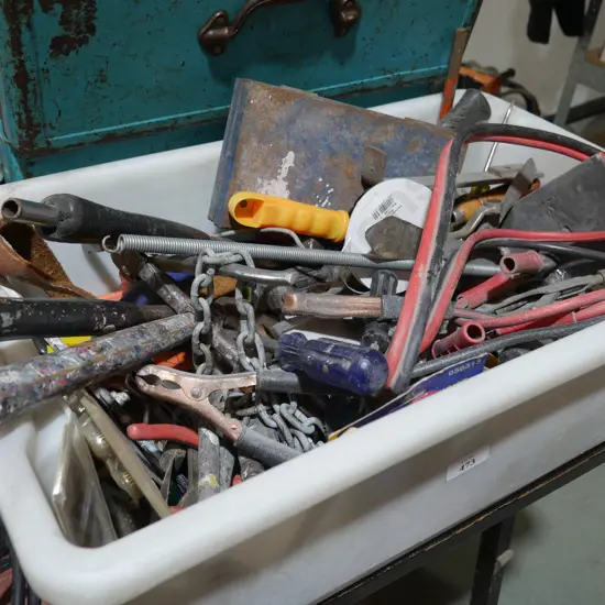 Box of tool sundries