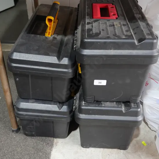 4 tool boxes