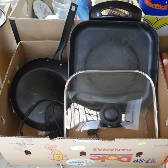 Electric fry pan etc