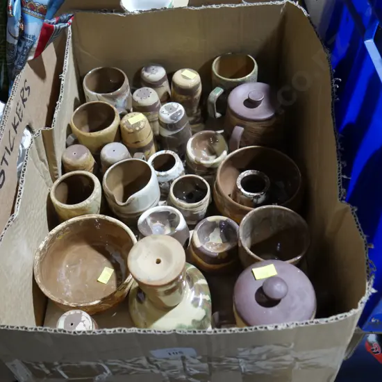 Assorted pottery