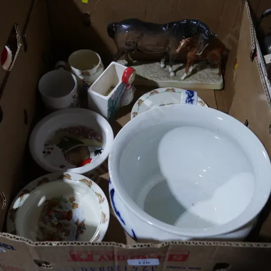 Beswick horse and foal etc