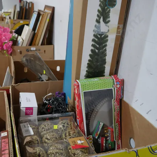 Christmas tree and decorations