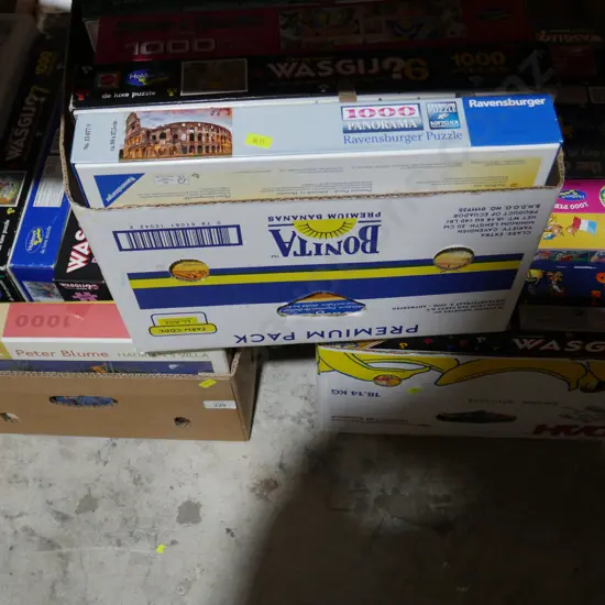 3 boxes jigsaw puzzles