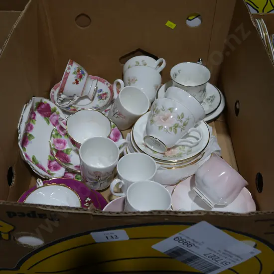 Assorted tea sets