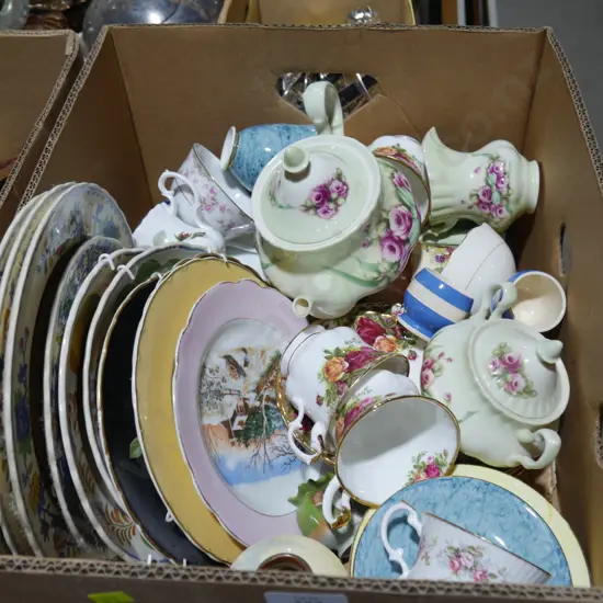 Assorted china