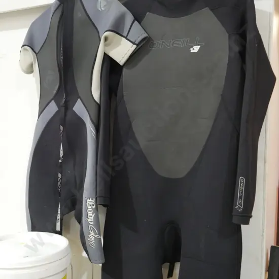 2 wetsuits