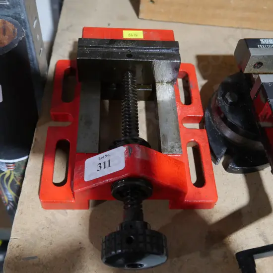 Drill press vice
