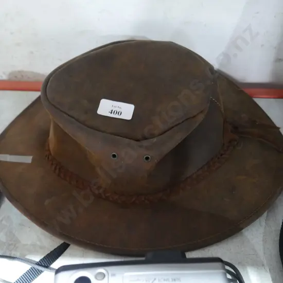 Oil skin hat